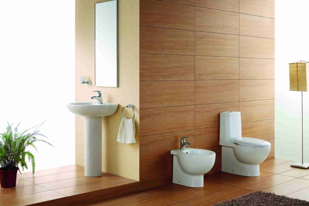 Luxe toilet met bidet