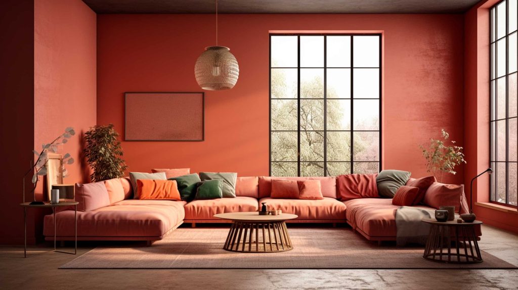 terracotta huiskamer woontrends 2026