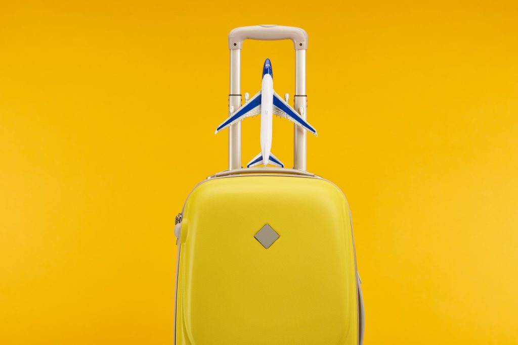 gele underseater koffer