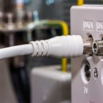 Internetkabelverbinding